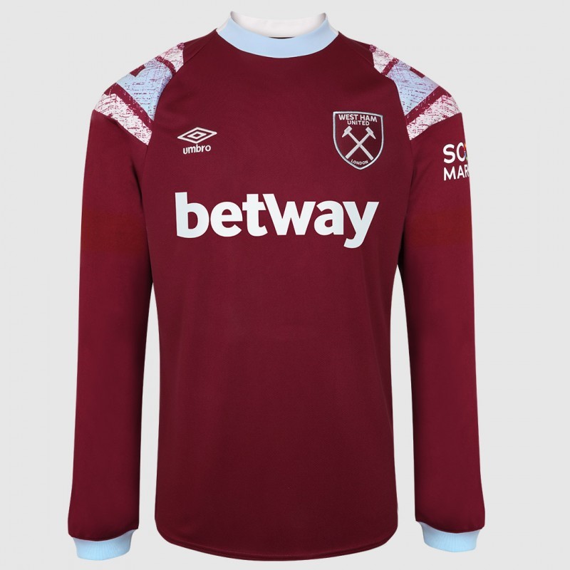 Tailandia Camiseta West Ham United 1ª ML 2022-2023